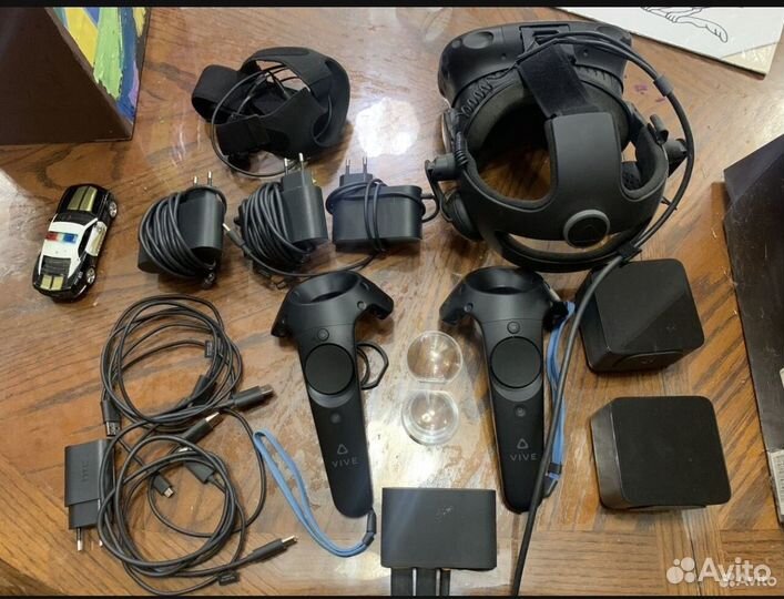 Htc Vive ful kit + Deluxe Audio + линзы Gear