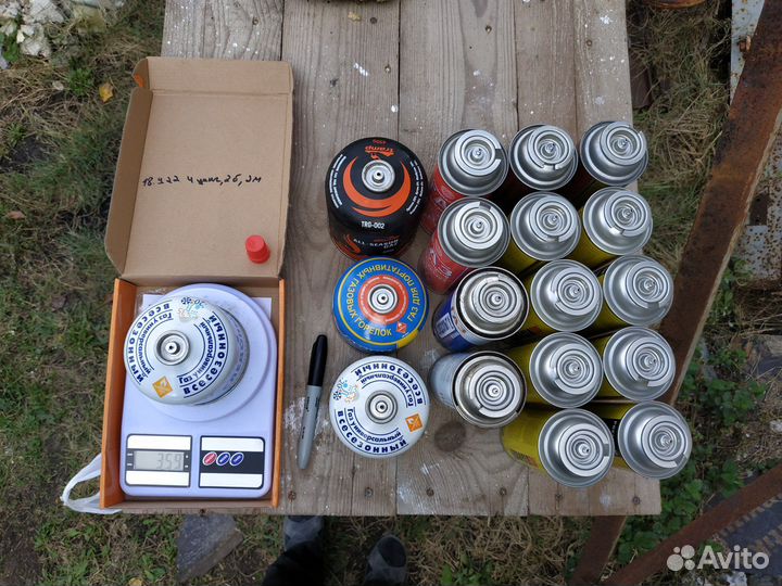 Заправка туристических газовых баллонов