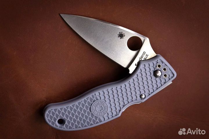 Нож Spyderco Calypso Jr. Aogami Superblue