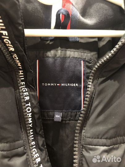 Пуховик tommy hilfiger мужской