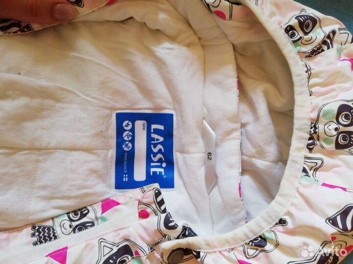 Комбинезон и шапочка на осень - весну