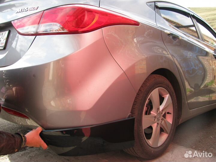 Задний обвес на Hyndai Avanta новый, оригинал