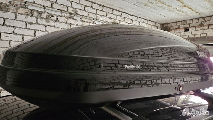 Автобокс на крышу thule pacific 100
