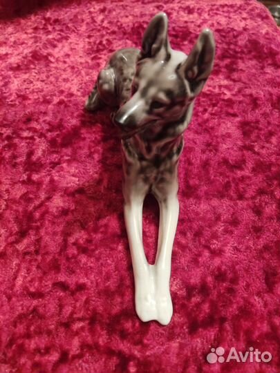 Статуэтка овчарка лфз