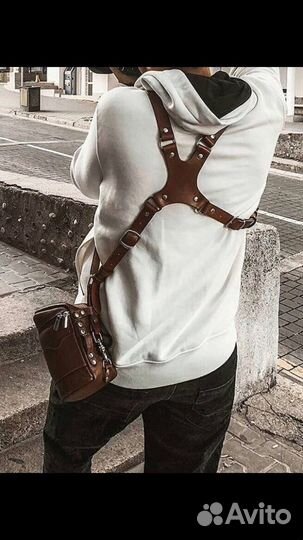 Кофр для объектива натуральная кожа