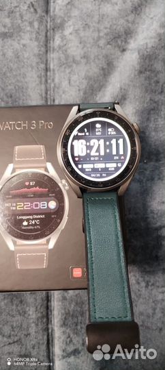 Смарт часы huawei watch 3 pro
