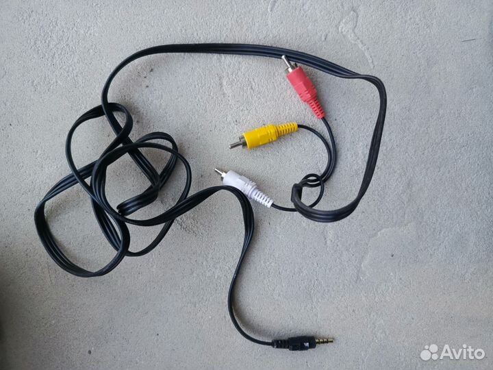 Кабель переходник 3.5 на тюльпан