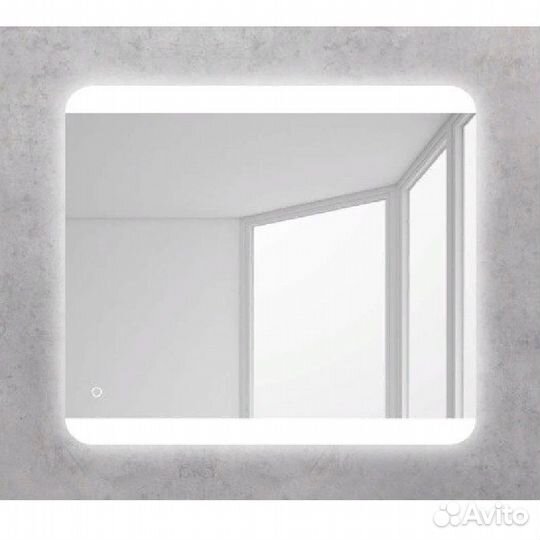 Зеркало BelBagno 80 spc-cez-800-700-led-tch Хром