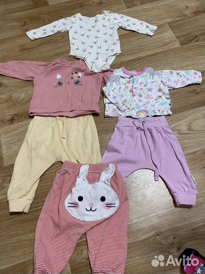 Детские вещи пакетом с 2 месяцев до 1 года