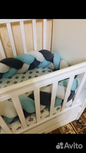 Бортик косичка