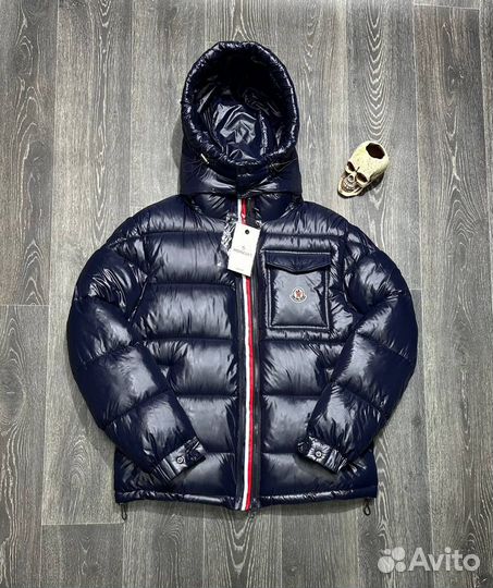 Короткий Пуховик Moncler Montbeliard Premium