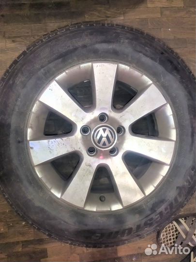 Колеса в сборе на volkswagen tiguan r16