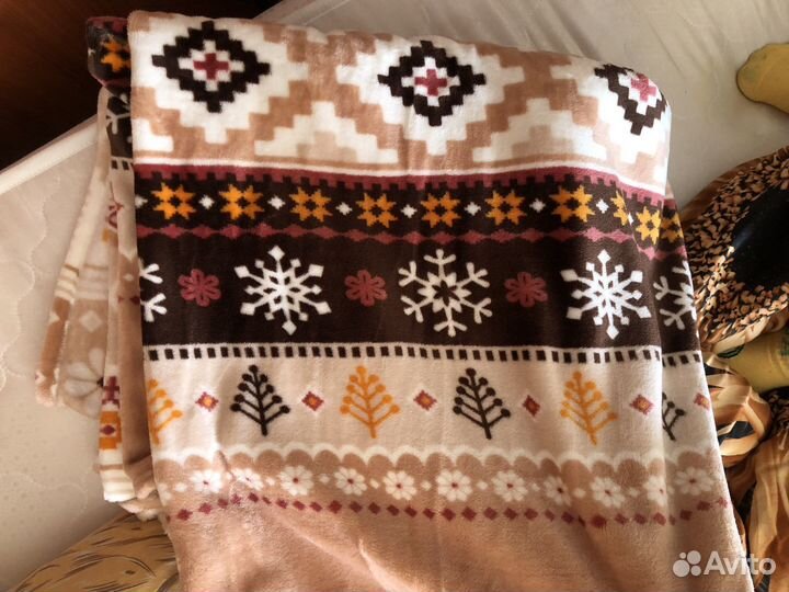 Плед велсофт новый