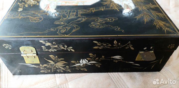 Шкатулка Китай антиквариат
