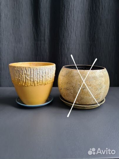 Горшок цветочный керамика Tomaszewski, Бел Худож