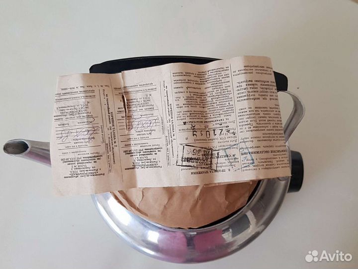 Чайник СССР новый электрический