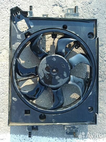 Вентилятор охлаждения renault duster2