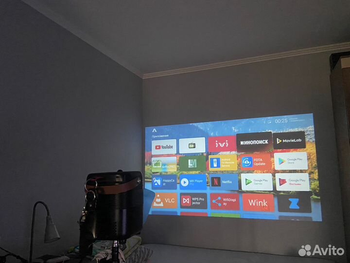 Умный мини проектор Umiio Pro Black