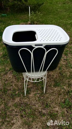 Большие закрытые лотки 58.5 х 39 х 39.5 см