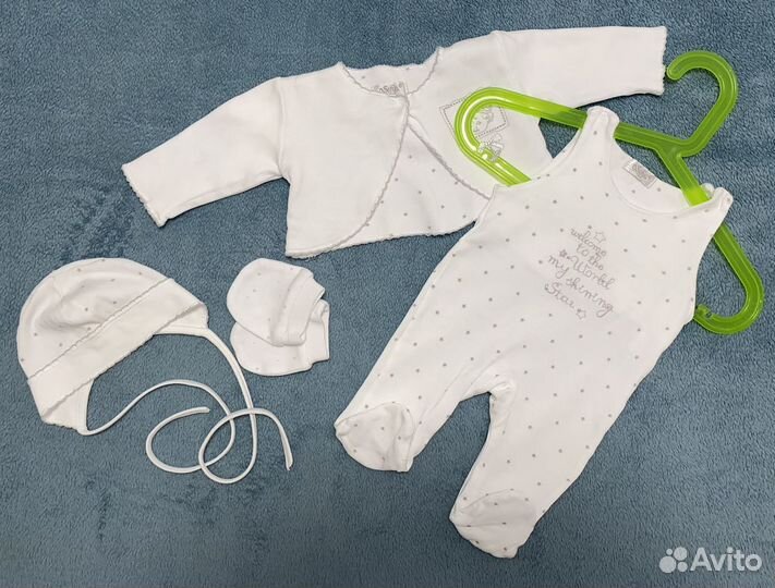 Комплект на выписку, зима, весна