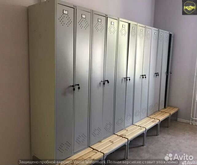Шкаф металлический для раздевалок