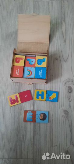 Деревянный пазл-алфавит woodlandtoys