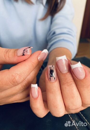 Наращивание, Коррекция ногтей