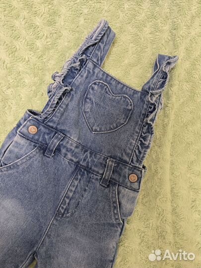 Джинсовый комбинезон 86