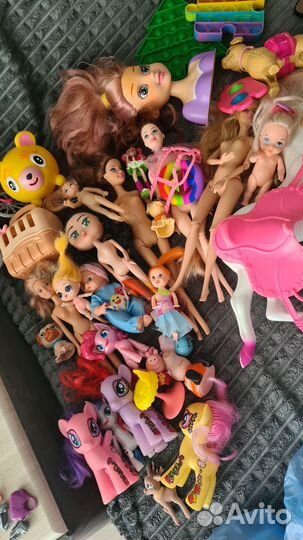 Игрушки куклы пакетом