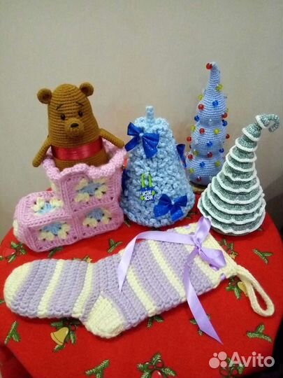 Вязаные игрушки №1