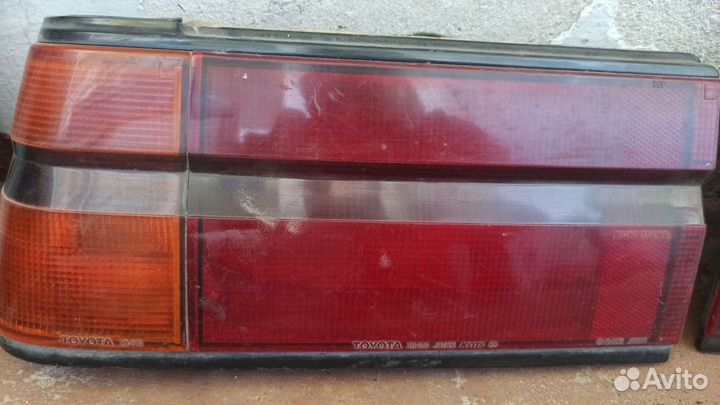 Задние стопы на Toyota Carina