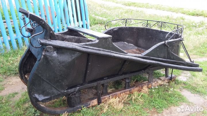 Сани, с оглоблями