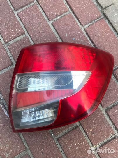 Фонарь задний правый лада гранта