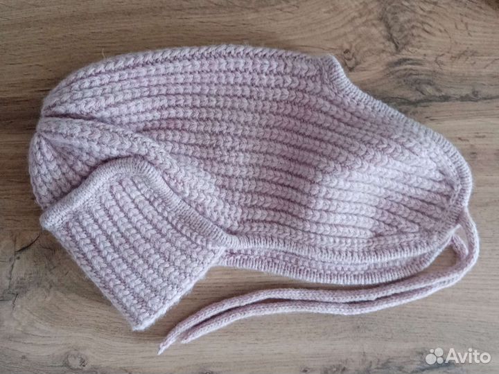 Шапка ушанка ручной работы