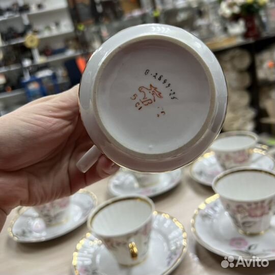 Редчайший чайный сервиз вербилки (сзр)