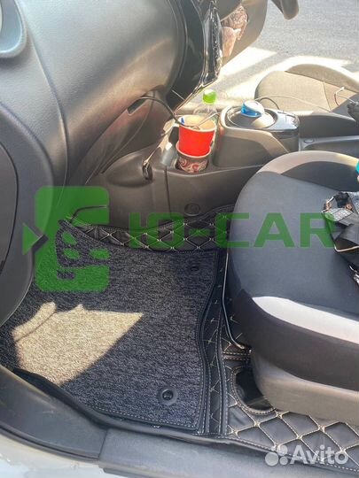 Новые 3d коврики экокожа для Nissan Note E-power