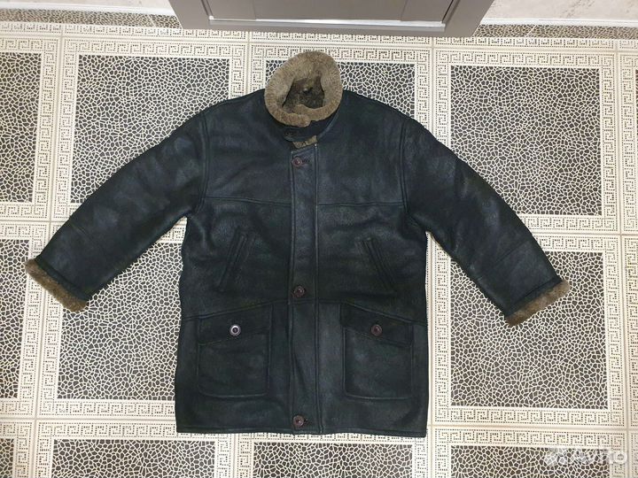 Дубленка мужская XL paolo framinco кожа