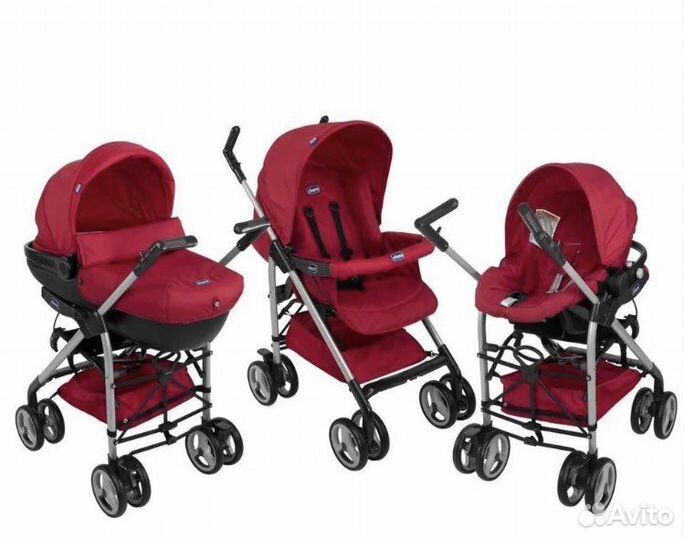 Коляска Chicco Trio Sprint 3 в 1
