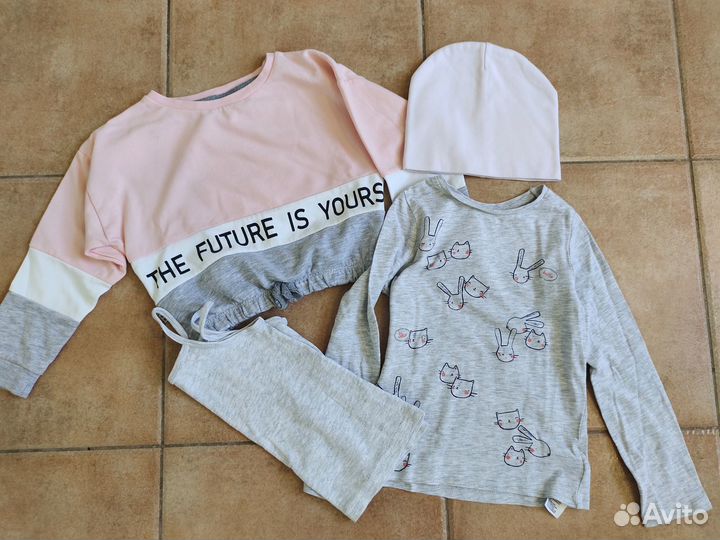 Вещи пакетом 92-98 на девочку