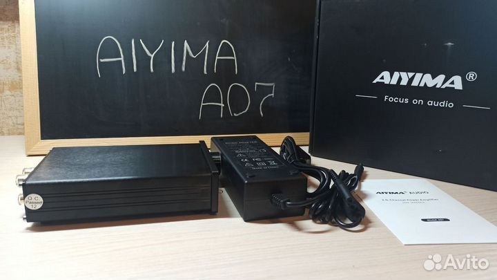 Aiyima A07 TPA3255 усилитель 300Wx2 класса D