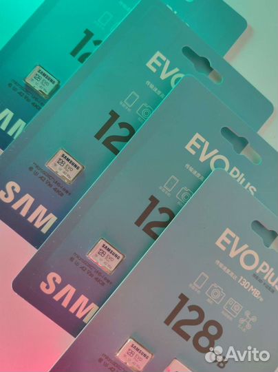 Карты памяти Samsung EVO Plus 128gb и 256gb