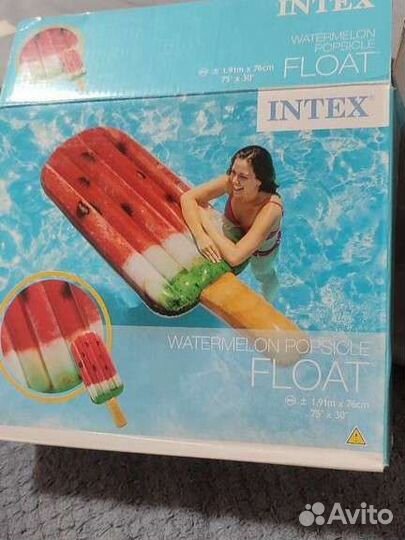 Надувной матрас-плот Intex 183*66 см