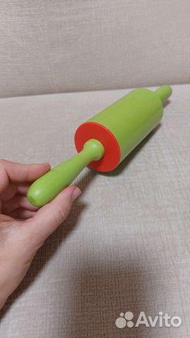 Скалка для теста пластик