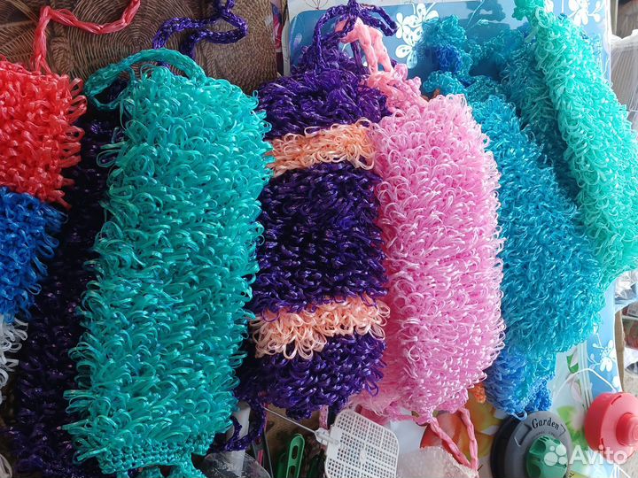 Мочалка ручной работы