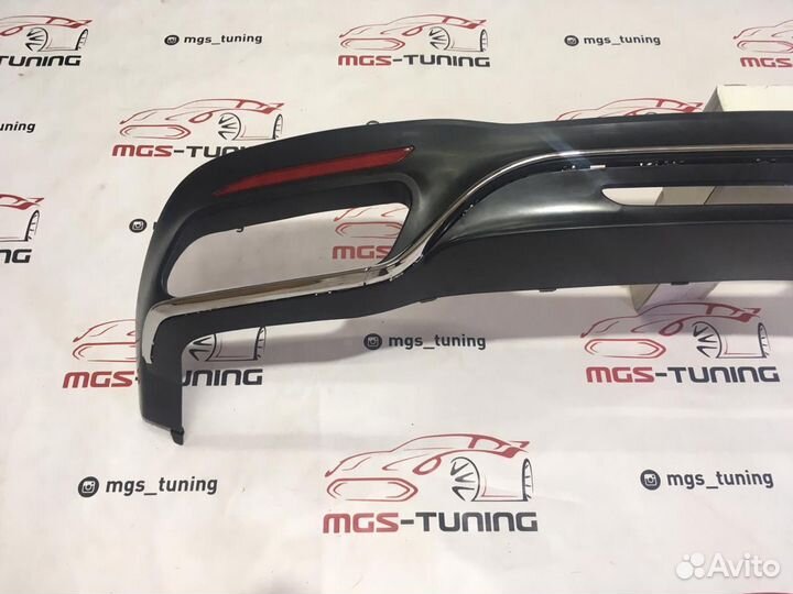 Задний диффузор S-Class AMG W222