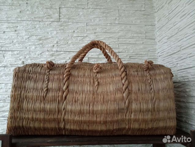 Короб плетеный старинный