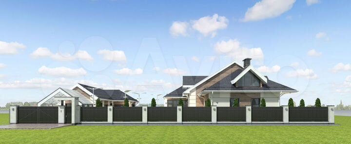 Дом 300 м² на участке 11 сот.