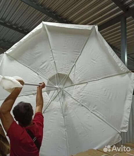 Зонт пляжный усиленный