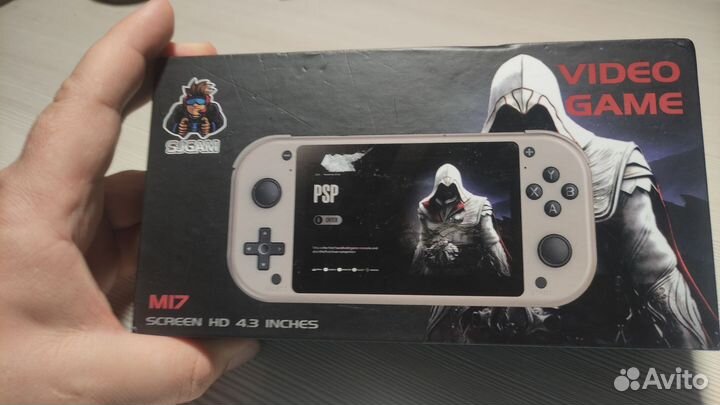 Портативная игровая консоль sjgam M17