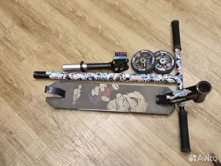 Запчасти на трюковой самокат